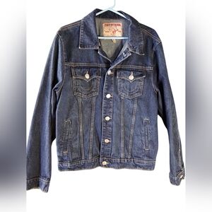 True Religion Denim with Iconic Red Patch Size M